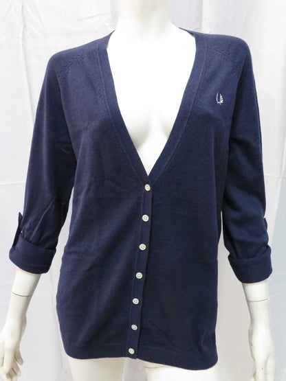 Fred Perry V-Neck Cardigan