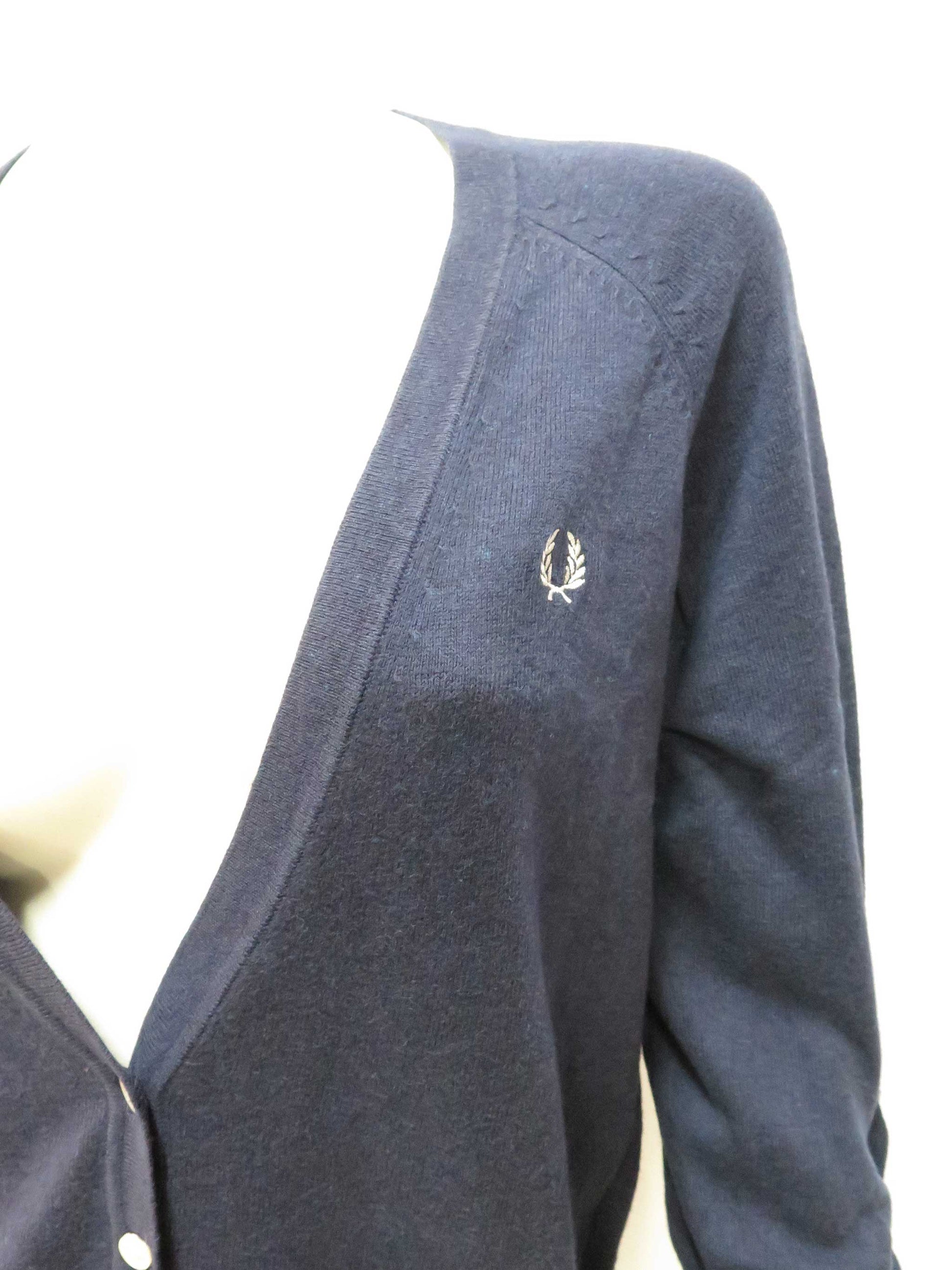 Fred Perry V-Neck Cardigan