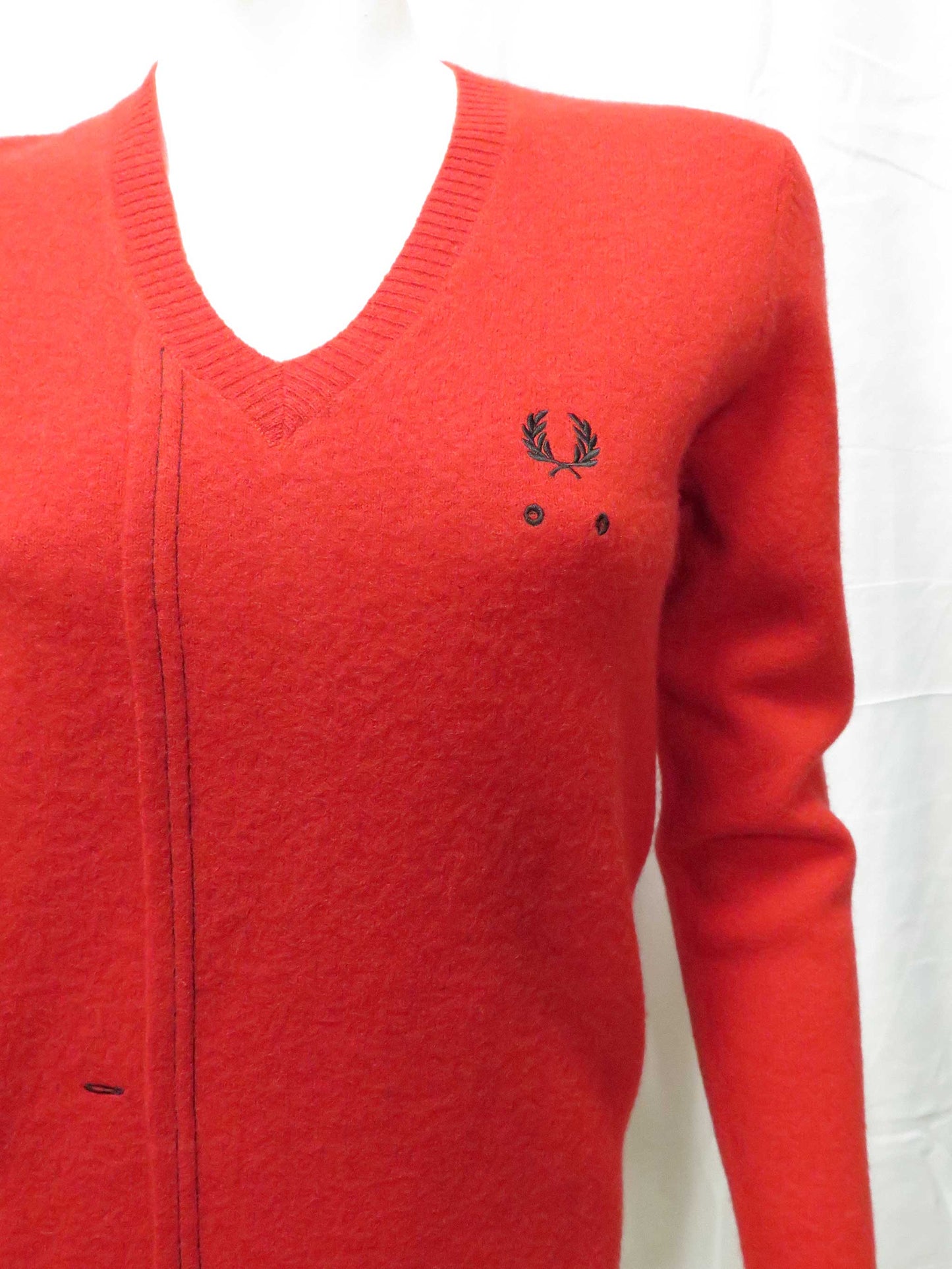 V-Neck Jumper (samba red)