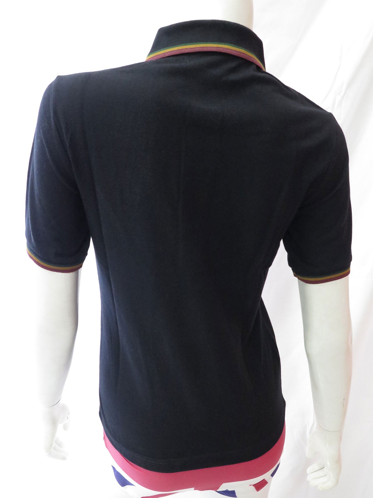 Fred perry hotsell black red polo