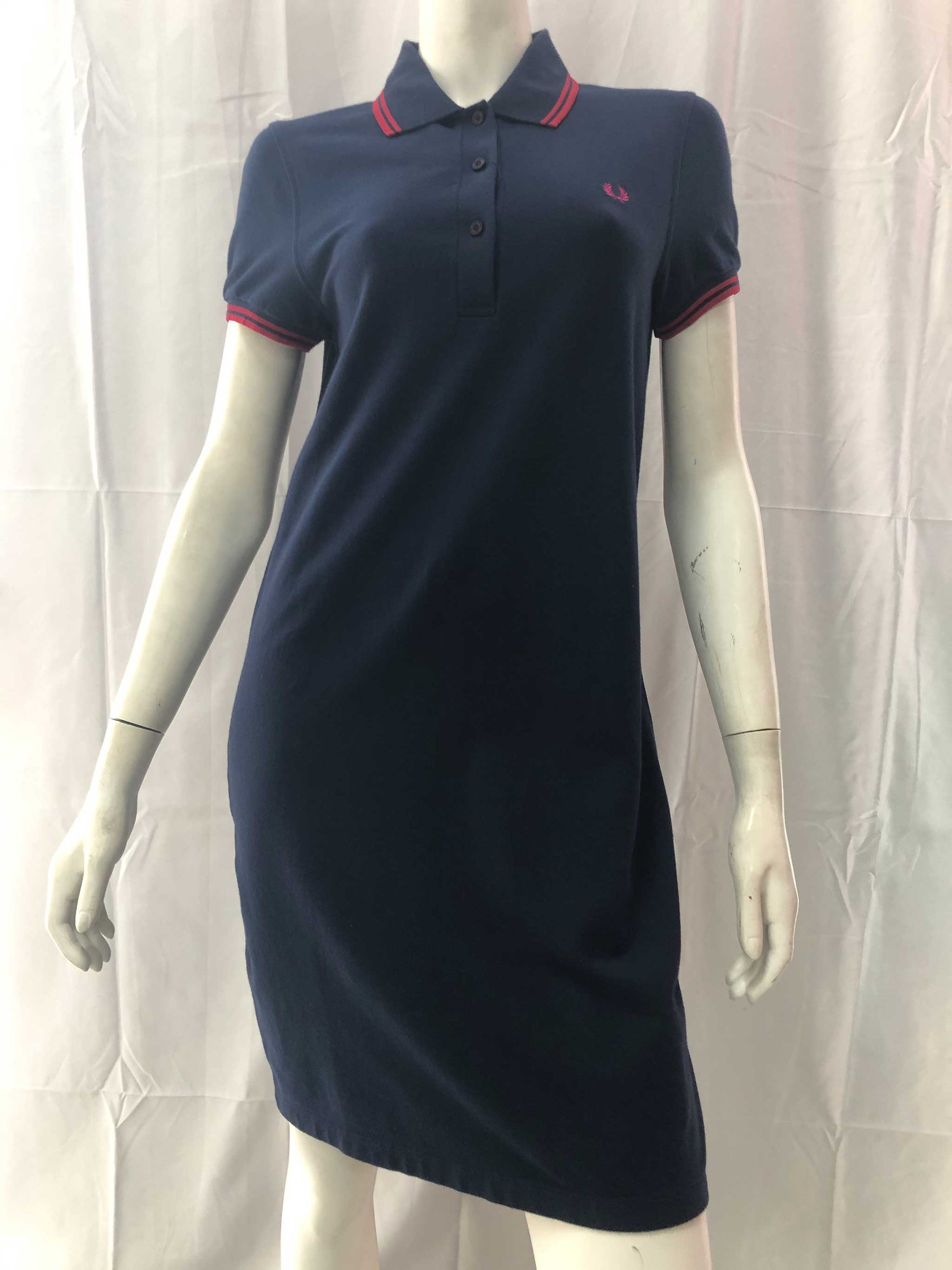 Tennis Dress (dark carbon/red)