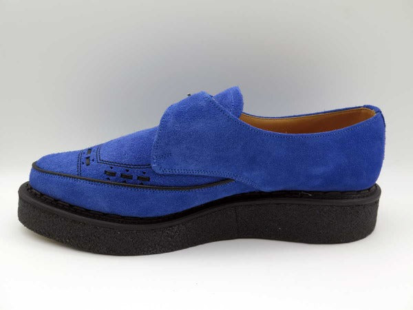 George Cox 3976 V M/G Diano Monk Blue Suede