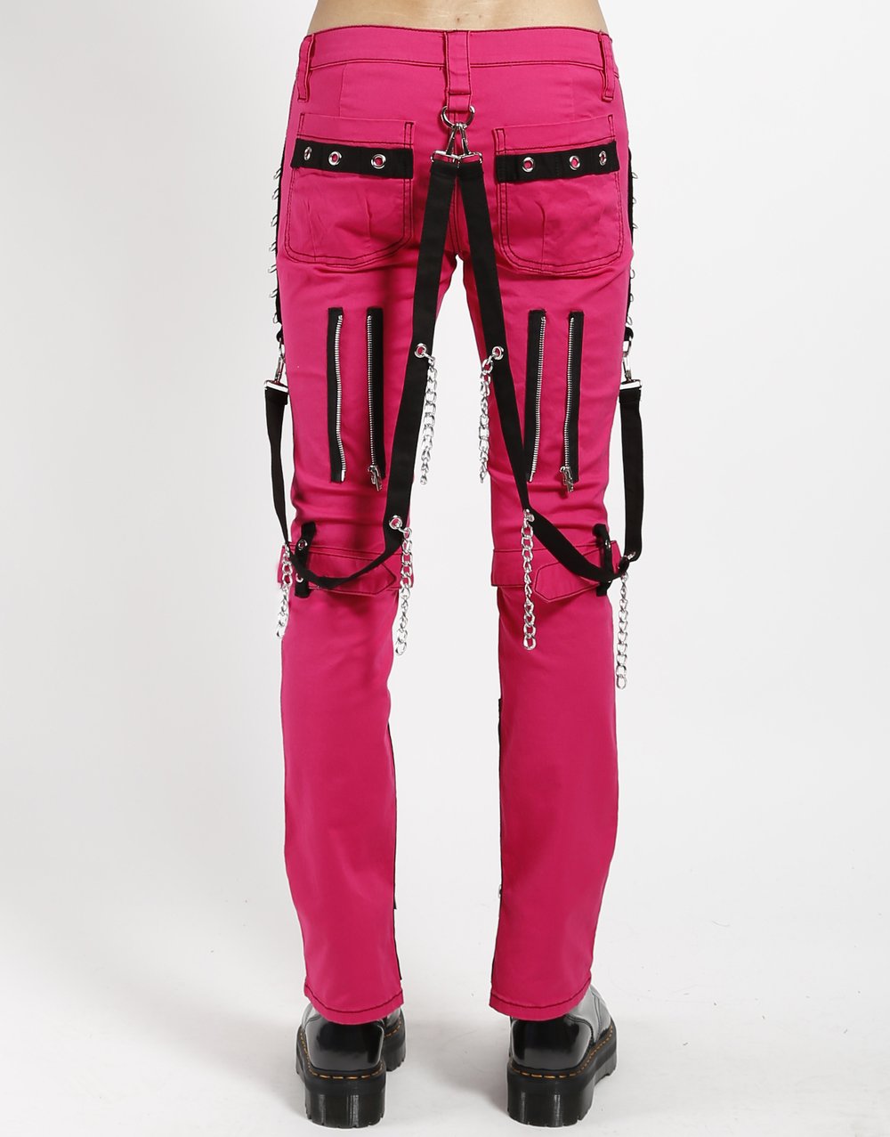 TRIPP N.Y.C. PINK STUDDED BONDAGE PANT – Posers Hollywood