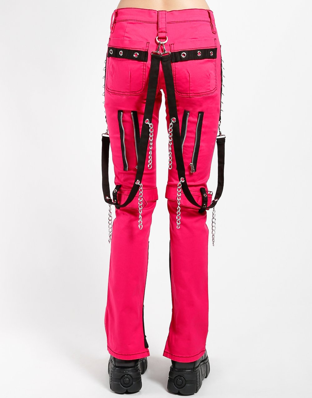 TRIPP N.Y.C. PINK STUDDED BONDAGE PANT – Posers Hollywood