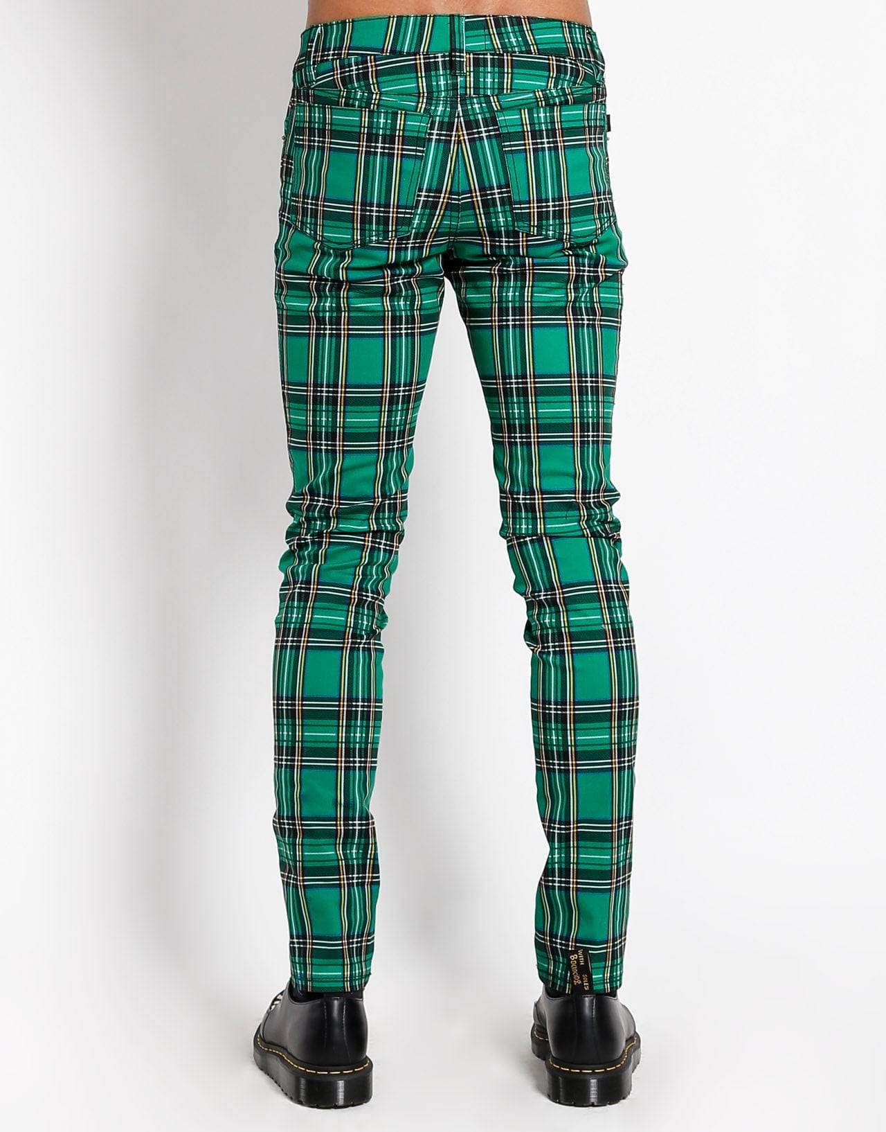 Mens Douglas Tartan Trousers Plaid Pants Ideal for Golfing
