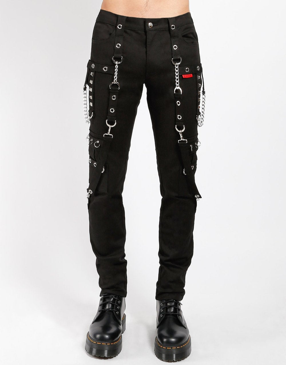 BLACK & BLACK STITCH NO EXCUSE PANT