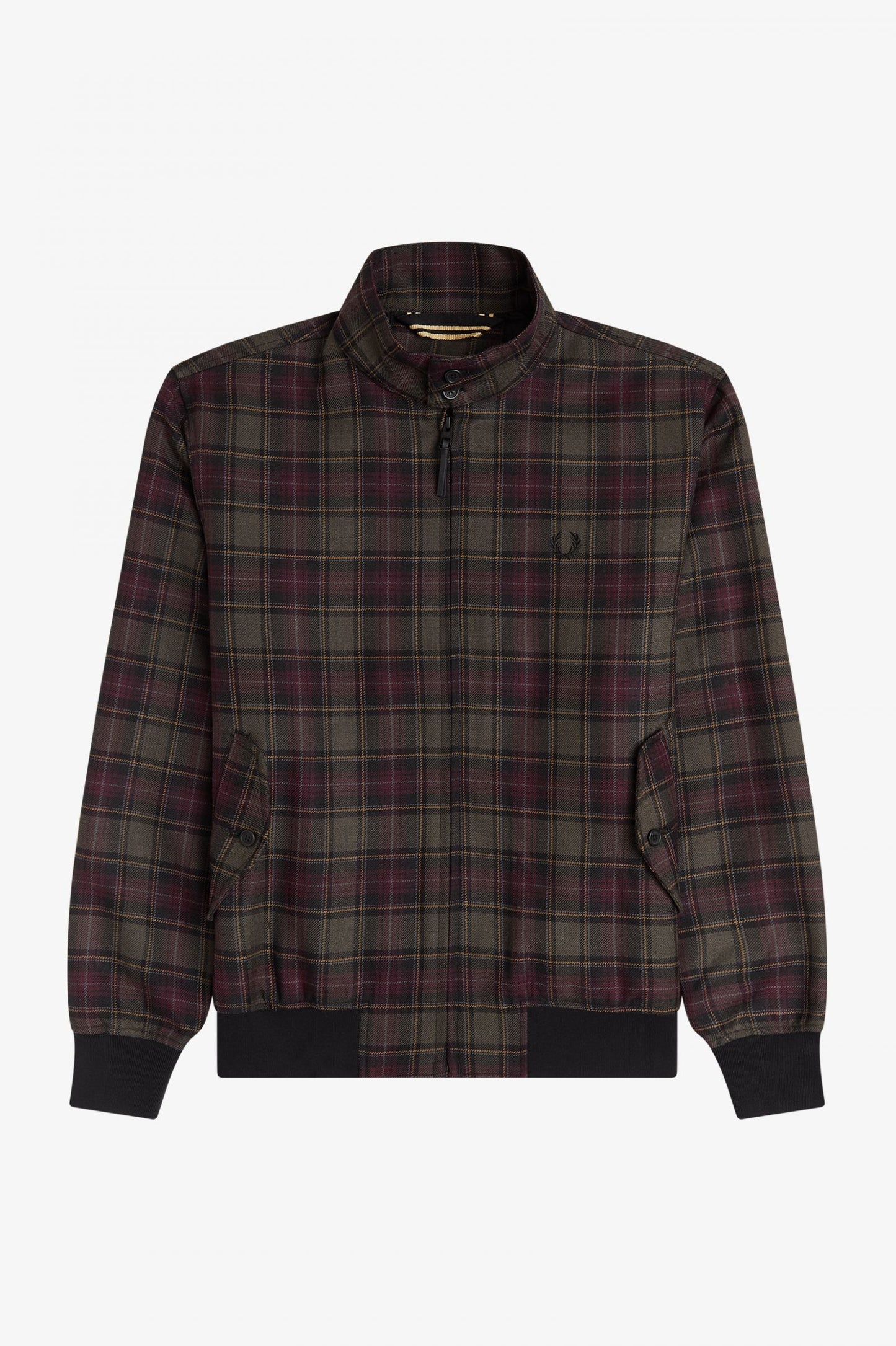 CHECK HARRINGTON JACKET