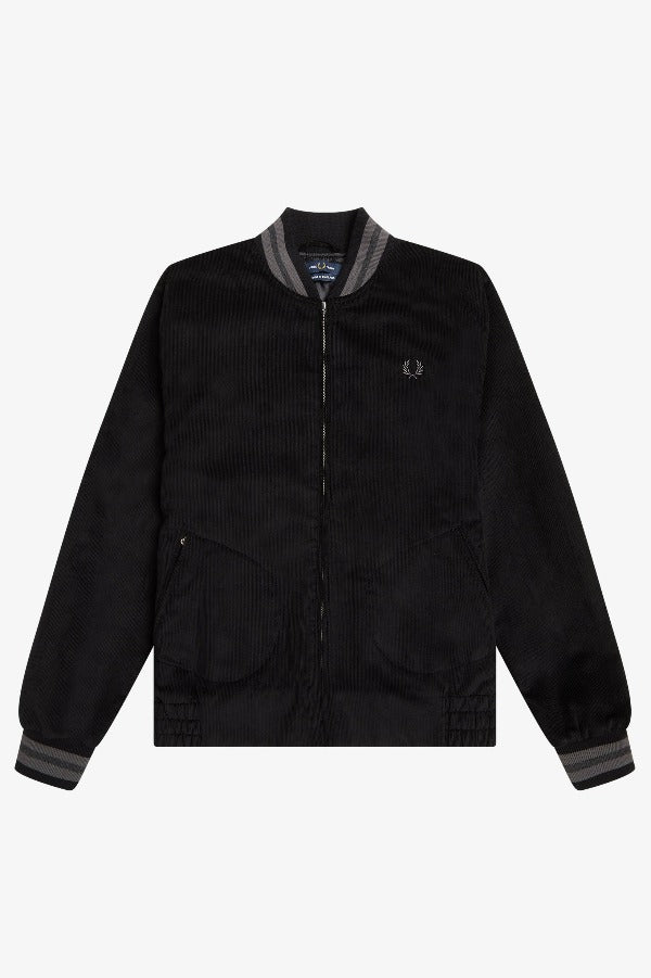 FRED PERRY MIE NEEDLECORD TENNIS BOMBER