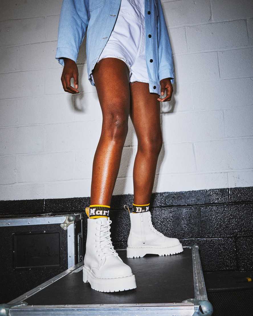 Vegan Jadon II Kemble Mono Platform Boots â Posers Hollywood