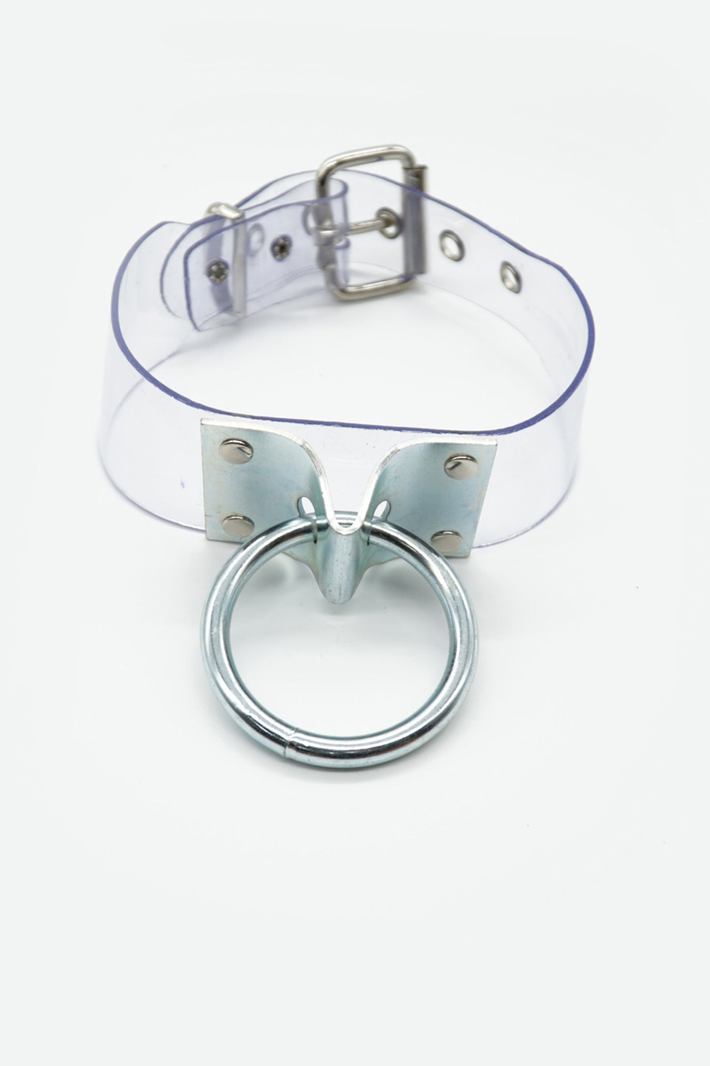 THICK BIG OL HOOP PERSPEX CHOKER