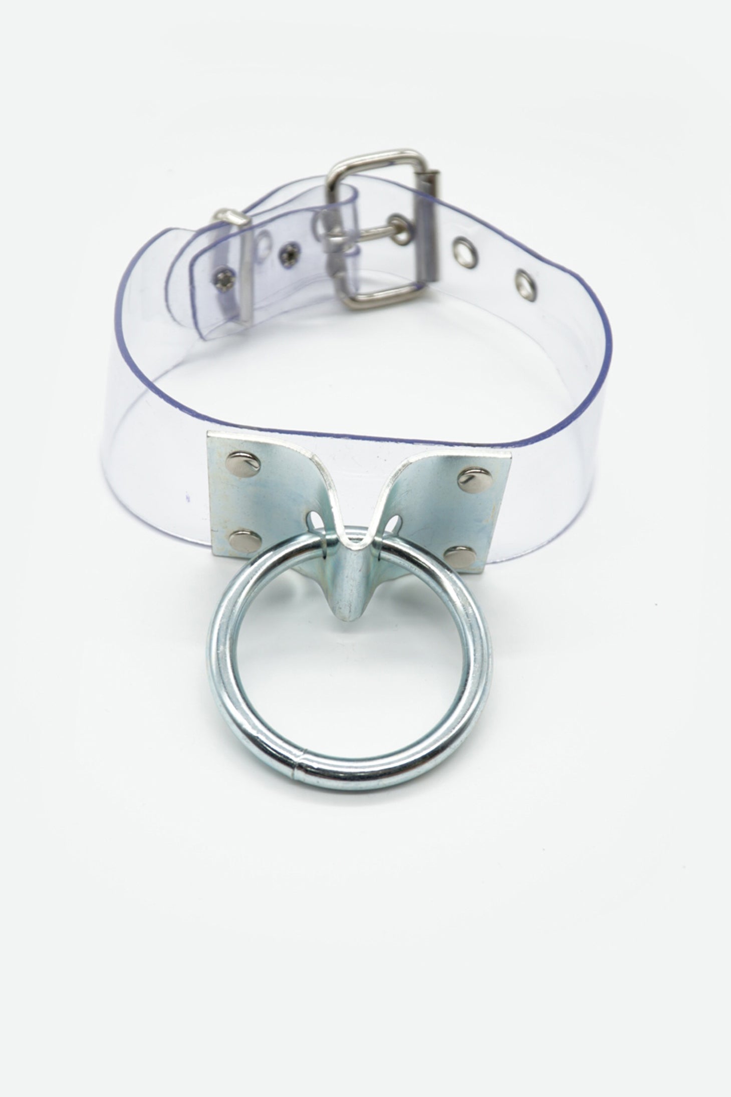 THICK BIG OL HOOP PERSPEX CHOKER