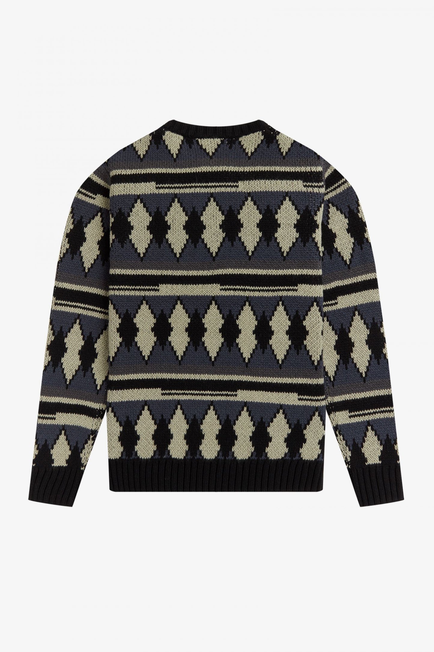 CHUNKY JACQUARD JUMPER BY FRED PERRY