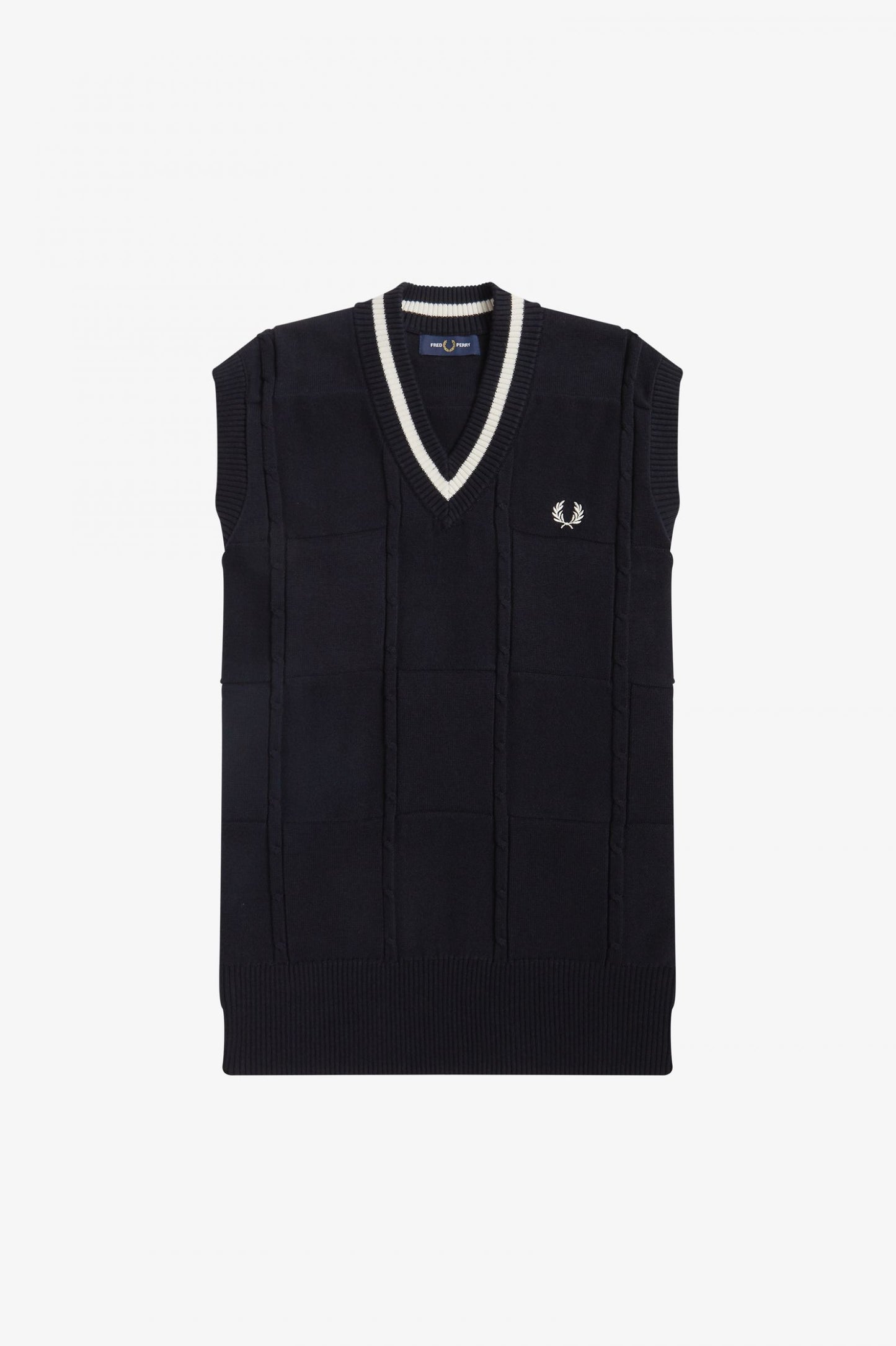 Fred Perry Cable Knit Tank
