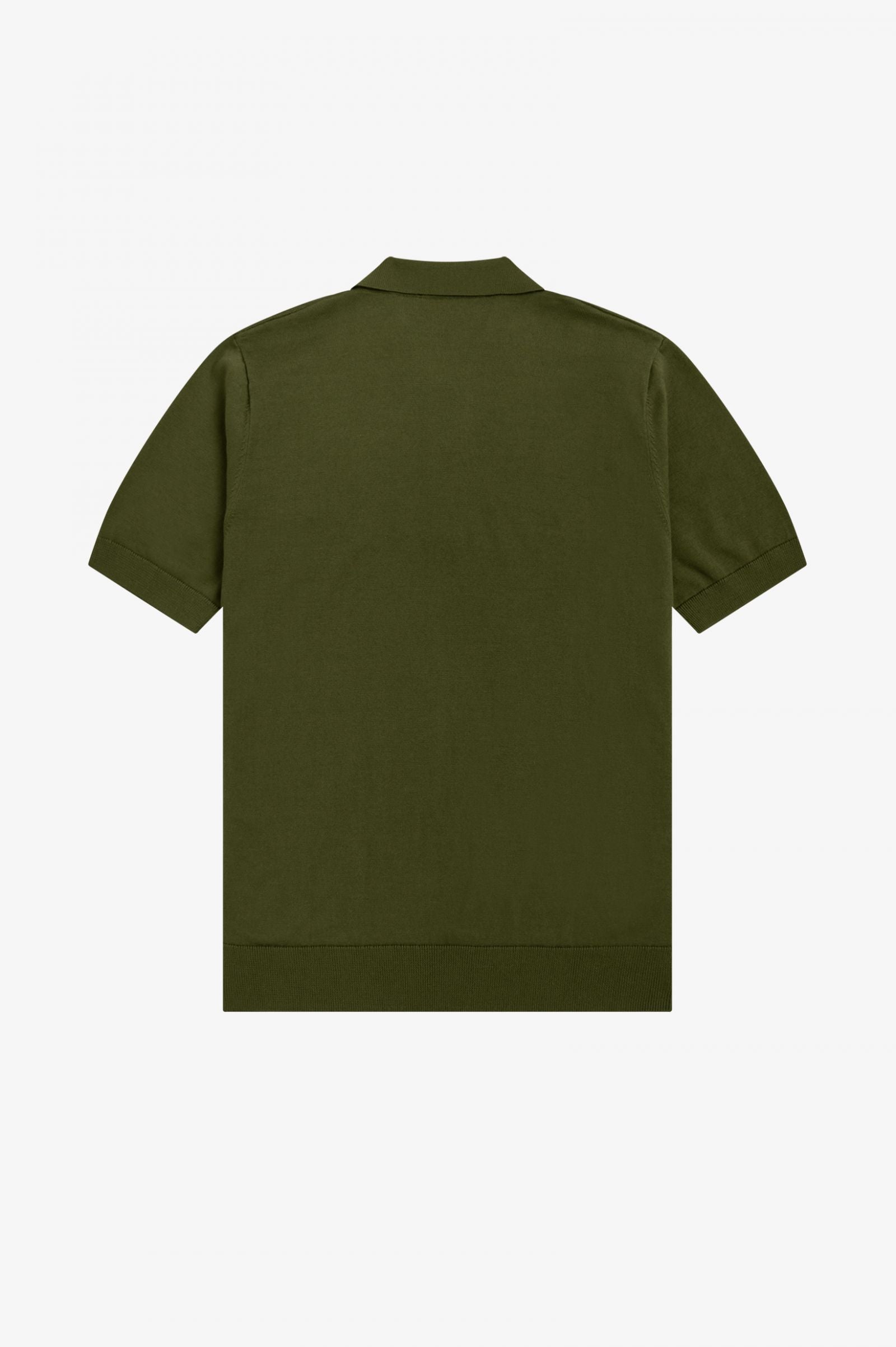 Fred Perry Military Green Striped Knitted Shirt – Posers Hollywood