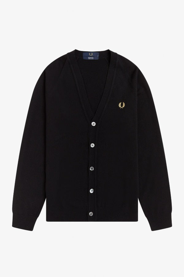 FRED PERRY Lambswool Cardigan