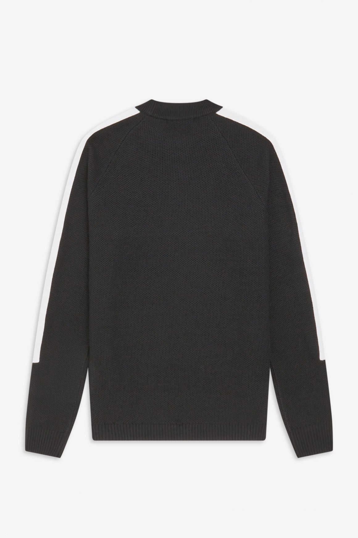 Tipped Sleeve Crew Neck Jumper