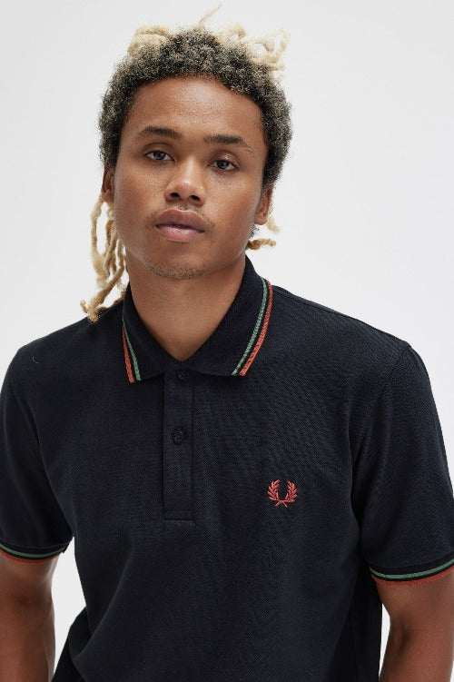 FRED PERRY TWIN TIPPED SHIRT