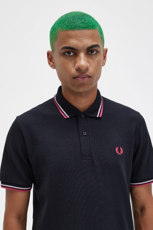 FRED PERRY TWIN TIPPED SHIRT