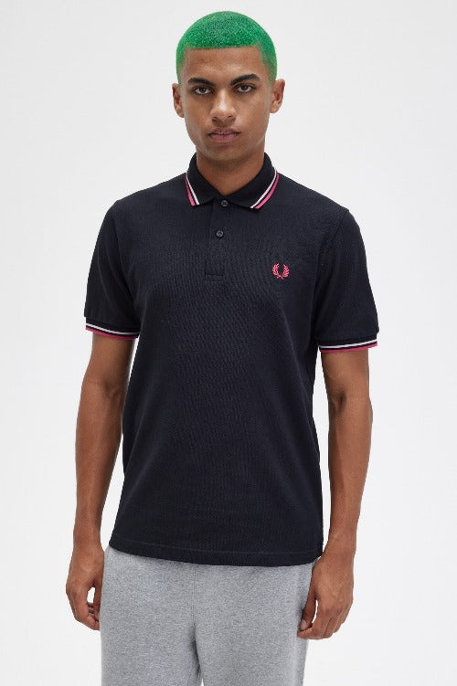 FRED PERRY TWIN TIPPED SHIRT