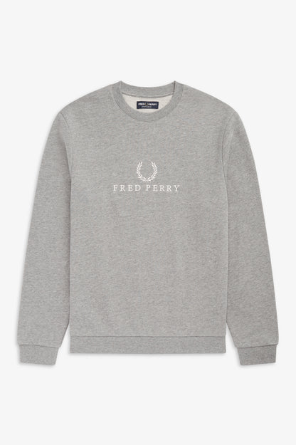 Embroidered Sweatshirt (grey)
