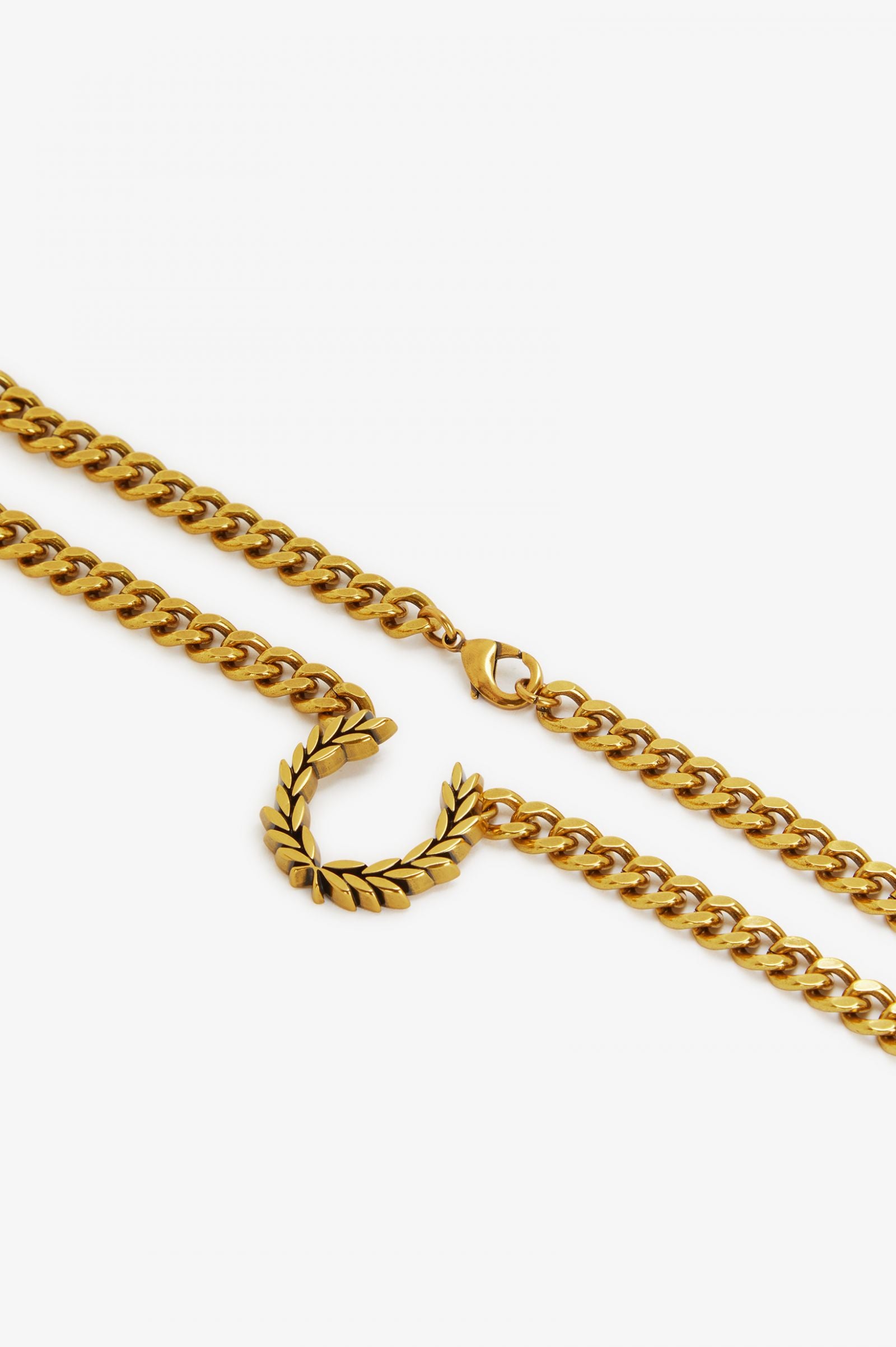 Fred Perry Chunky Laurel Wreath Necklace