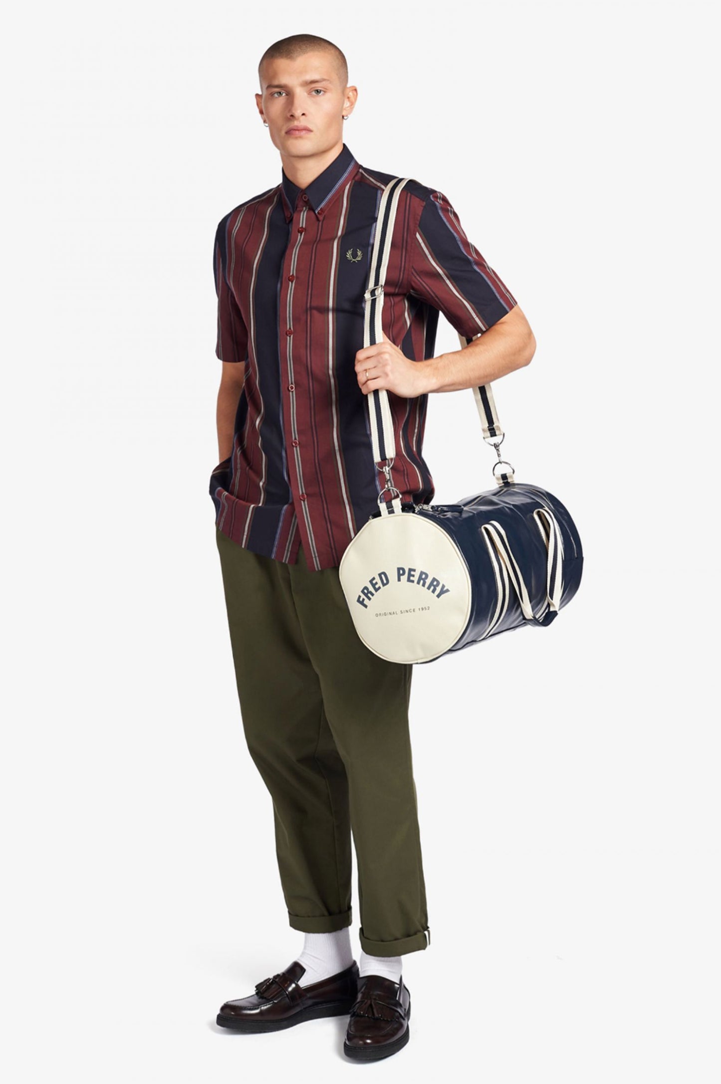 Fred Perry Classic Barrel Bag