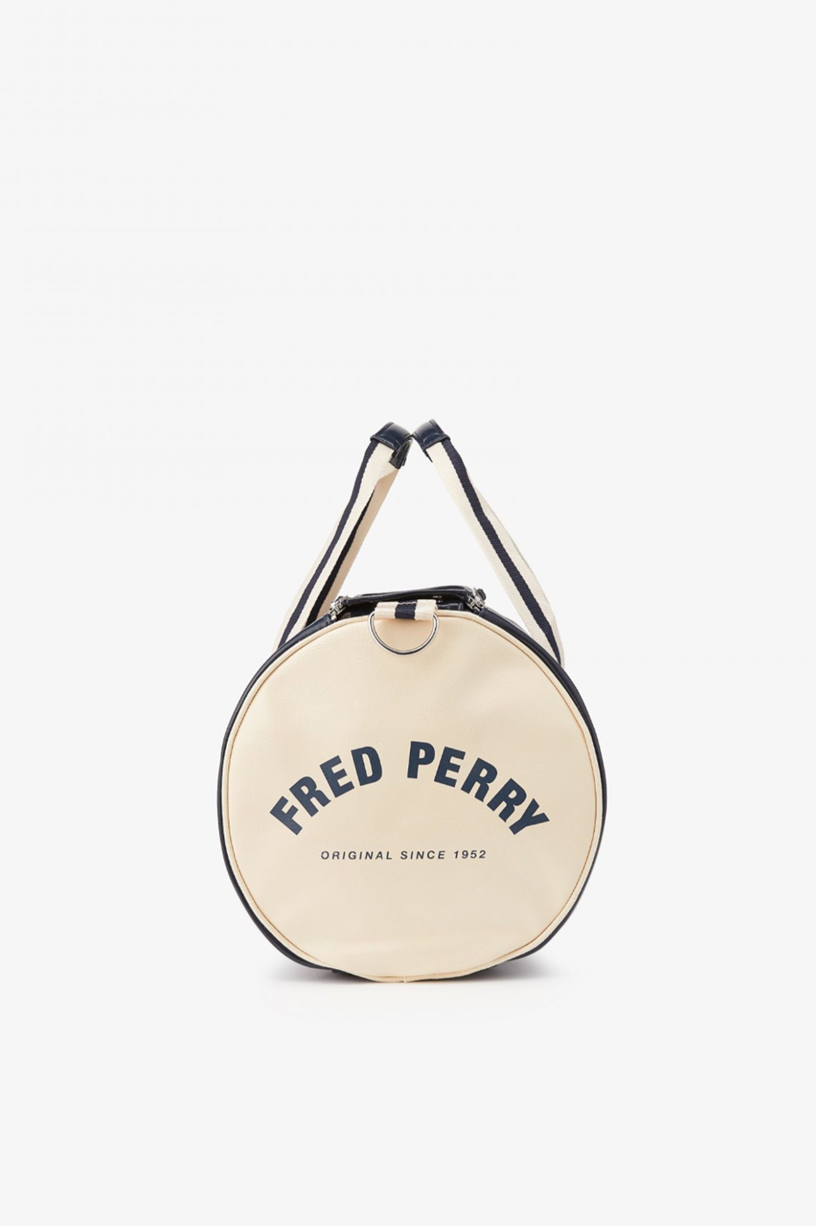 Fred Perry Refined PU Barrel Bag – Visual Impact