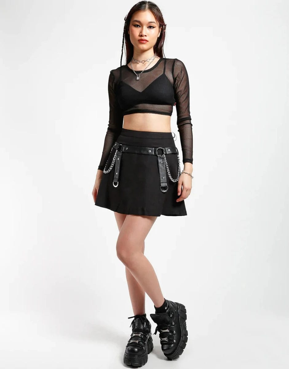 TRIPP NYC Harness Chain Skirt