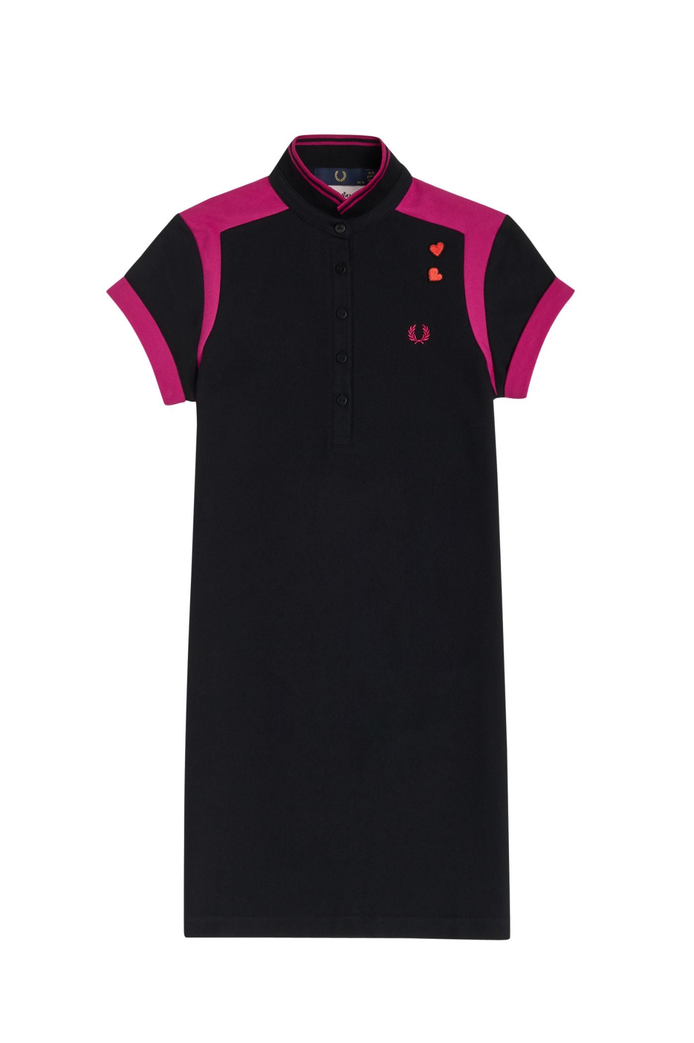 Amy Winehouse Panelled Pique Shirt Dress