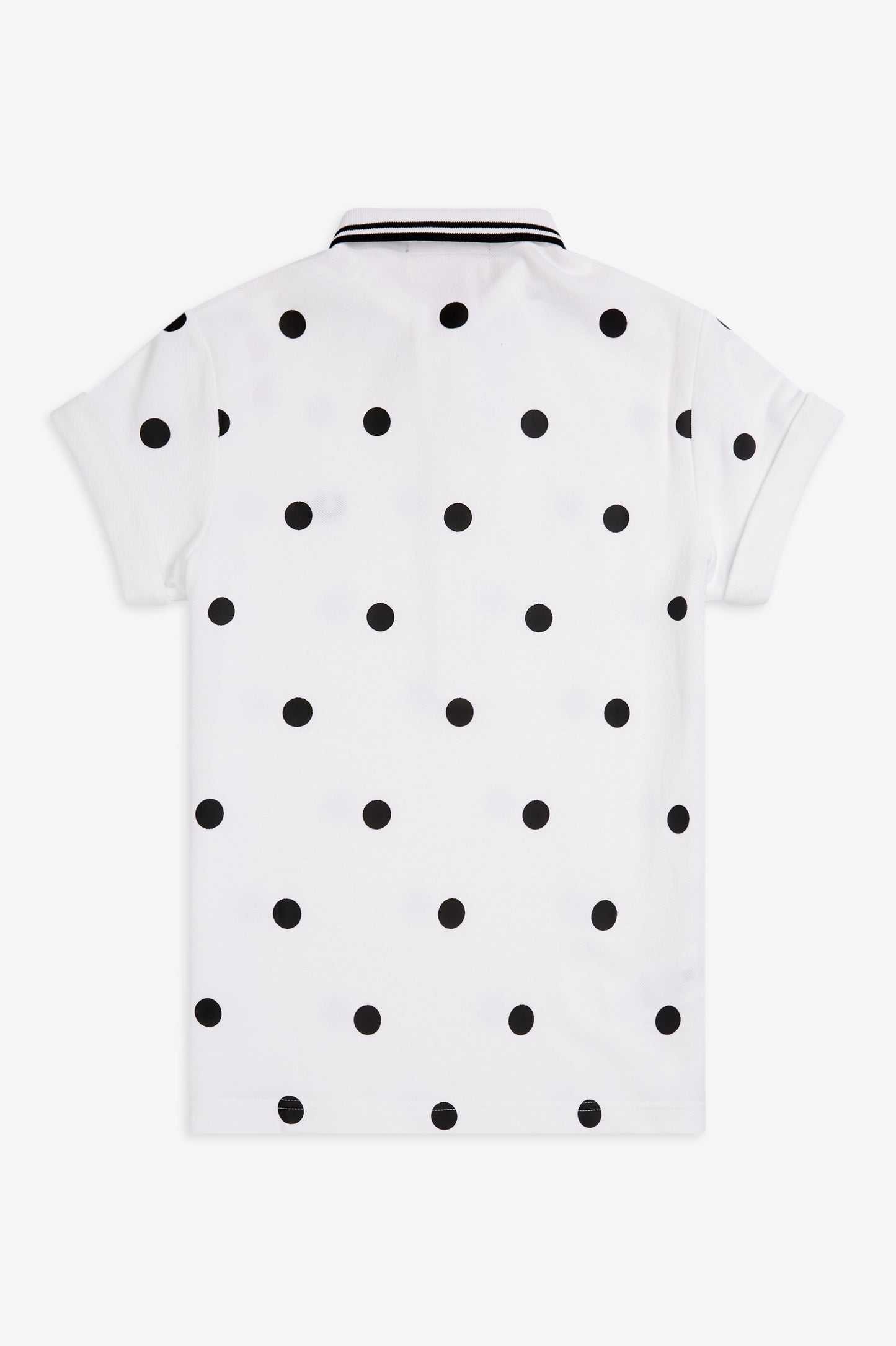 Amy Winehouse Polka Dot Polo (white)