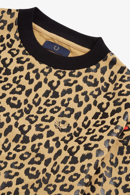 AMY WINEHOUSE LEOPARD PRINT SWEATSHIRT