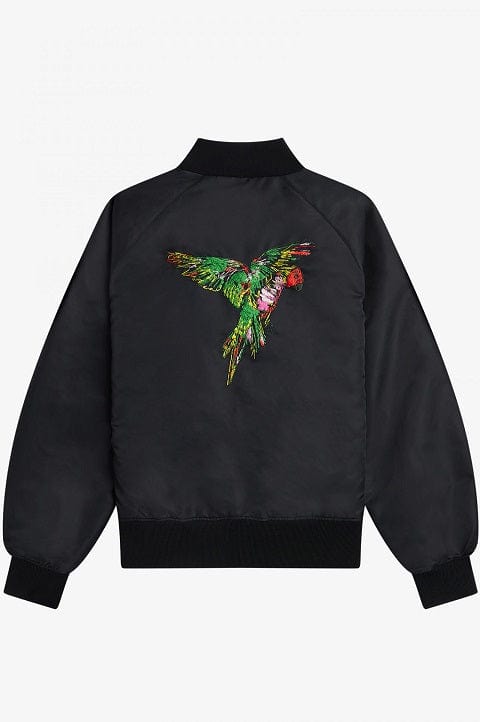 Embroidered Bomber Jacket