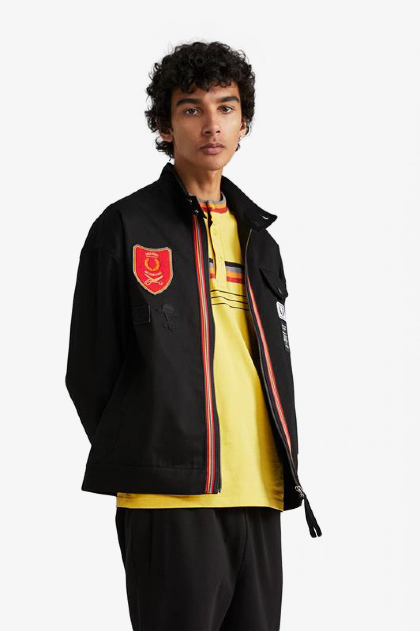 Shield Patch Harrington Jacket