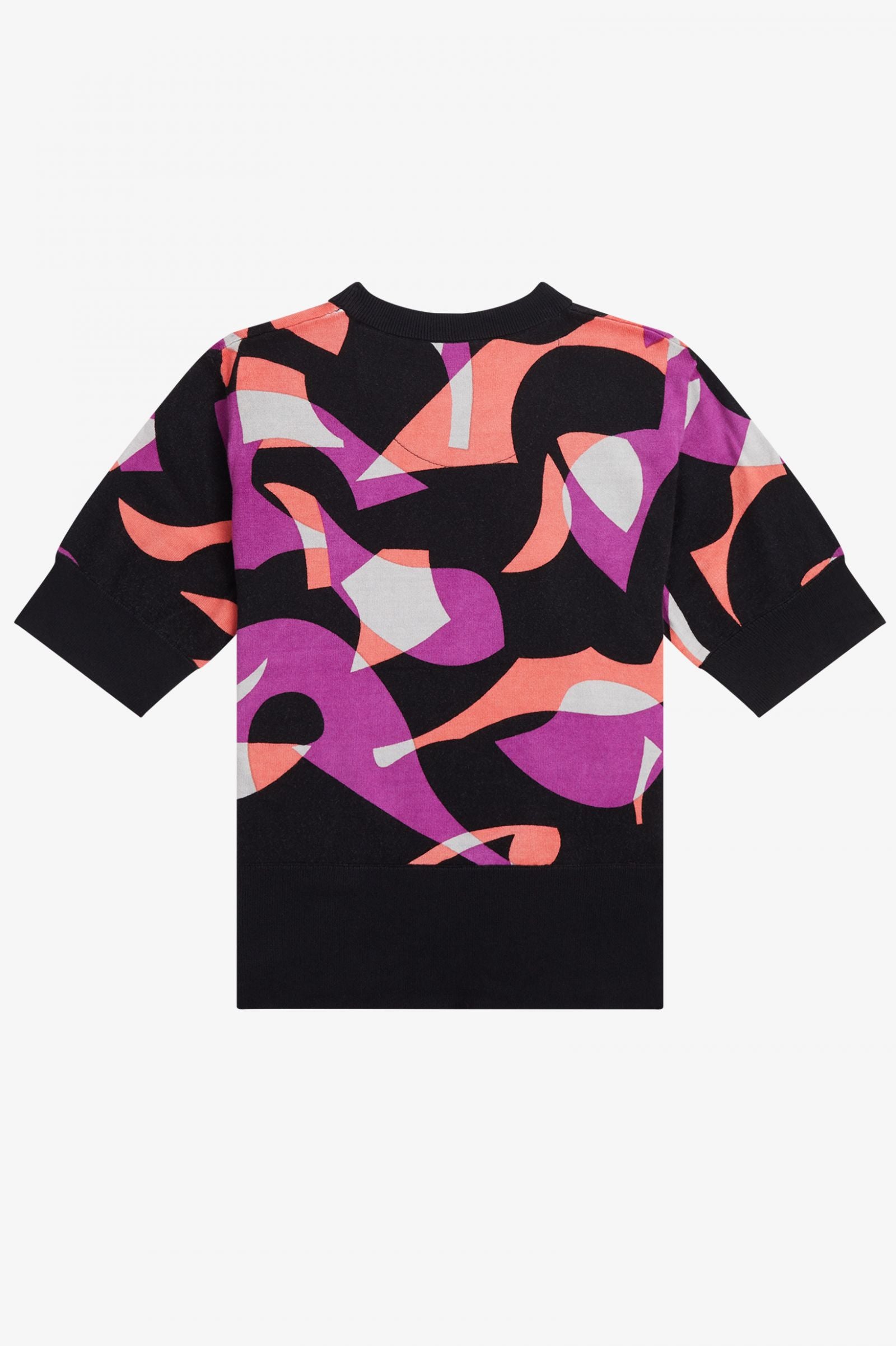 AMY WINEHOUSE ABSTRACT SHORT SLEEVE JUMPER