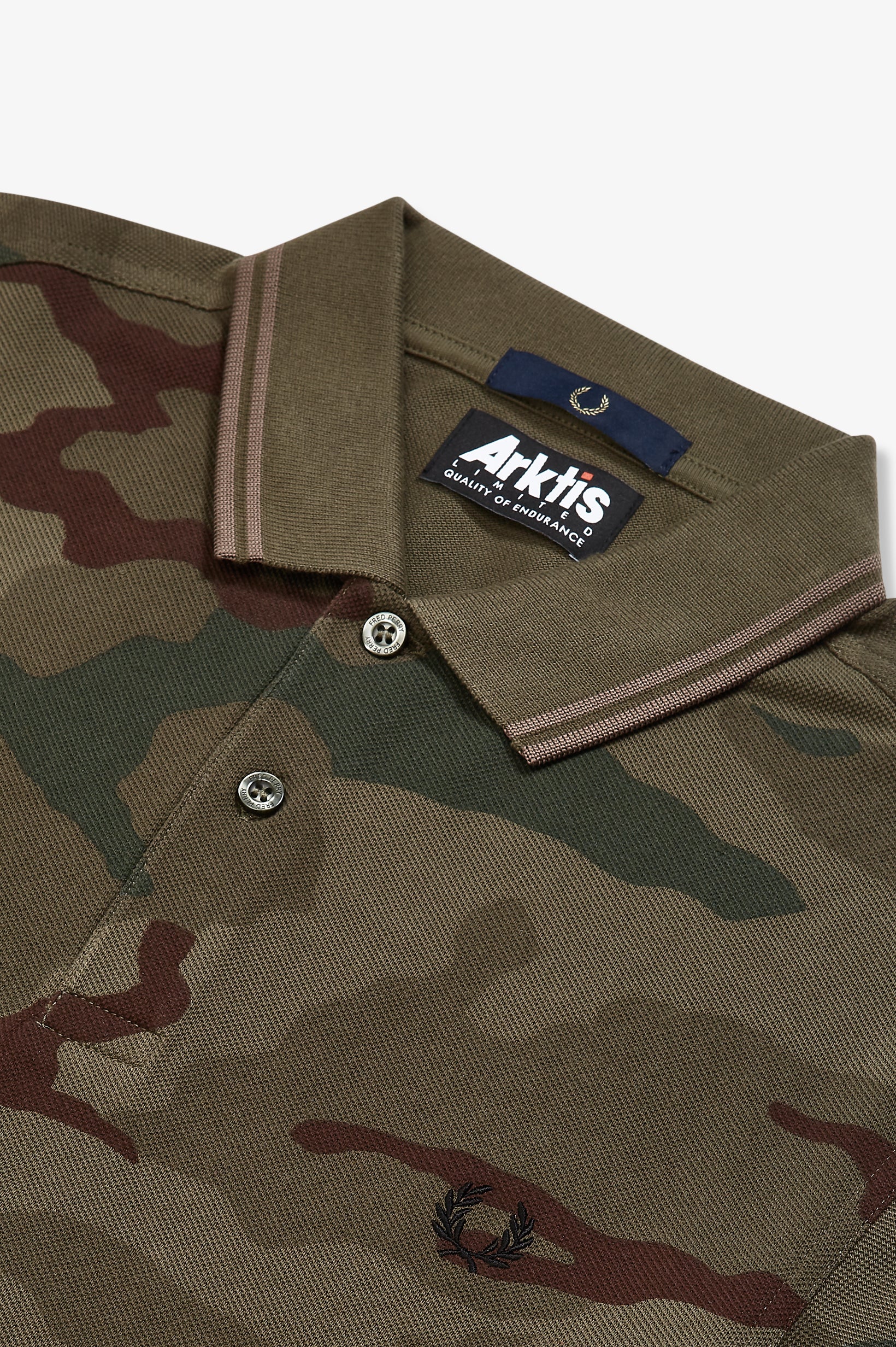 Fred perry camouflage shirt hotsell