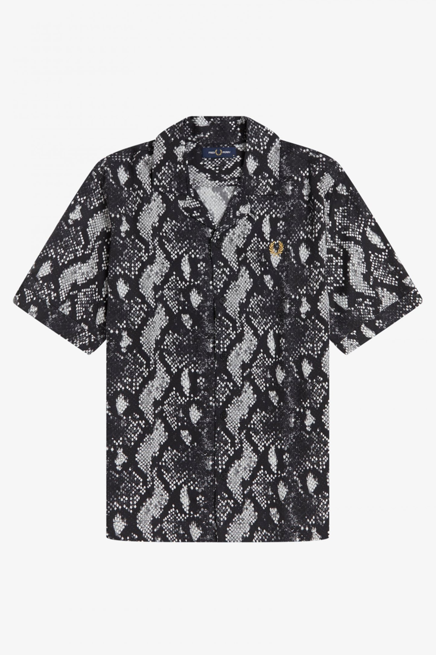 SNAKE PRINT REVERE SHIRT