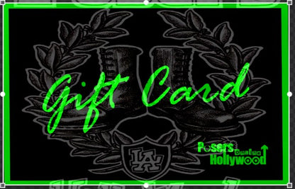 Posers Hollywood Gift Cards