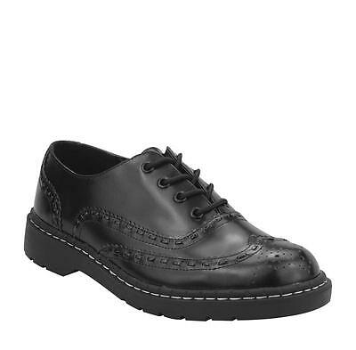 T.U.K BLACK WINGTIP 4 EYE GIBSON SHOE