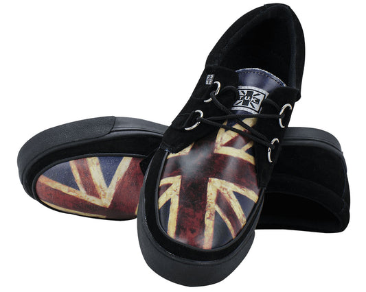 T.U.K BLK / UNION JACK 2 RING SNEAKER