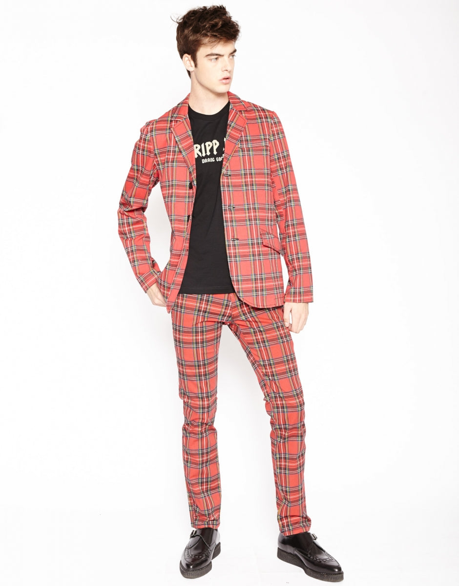 TARTAN TOP CAT PANT