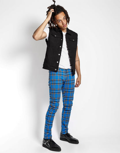 ROYAL PLAID ROCKER JEAN