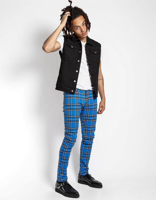 ROYAL PLAID ROCKER JEAN