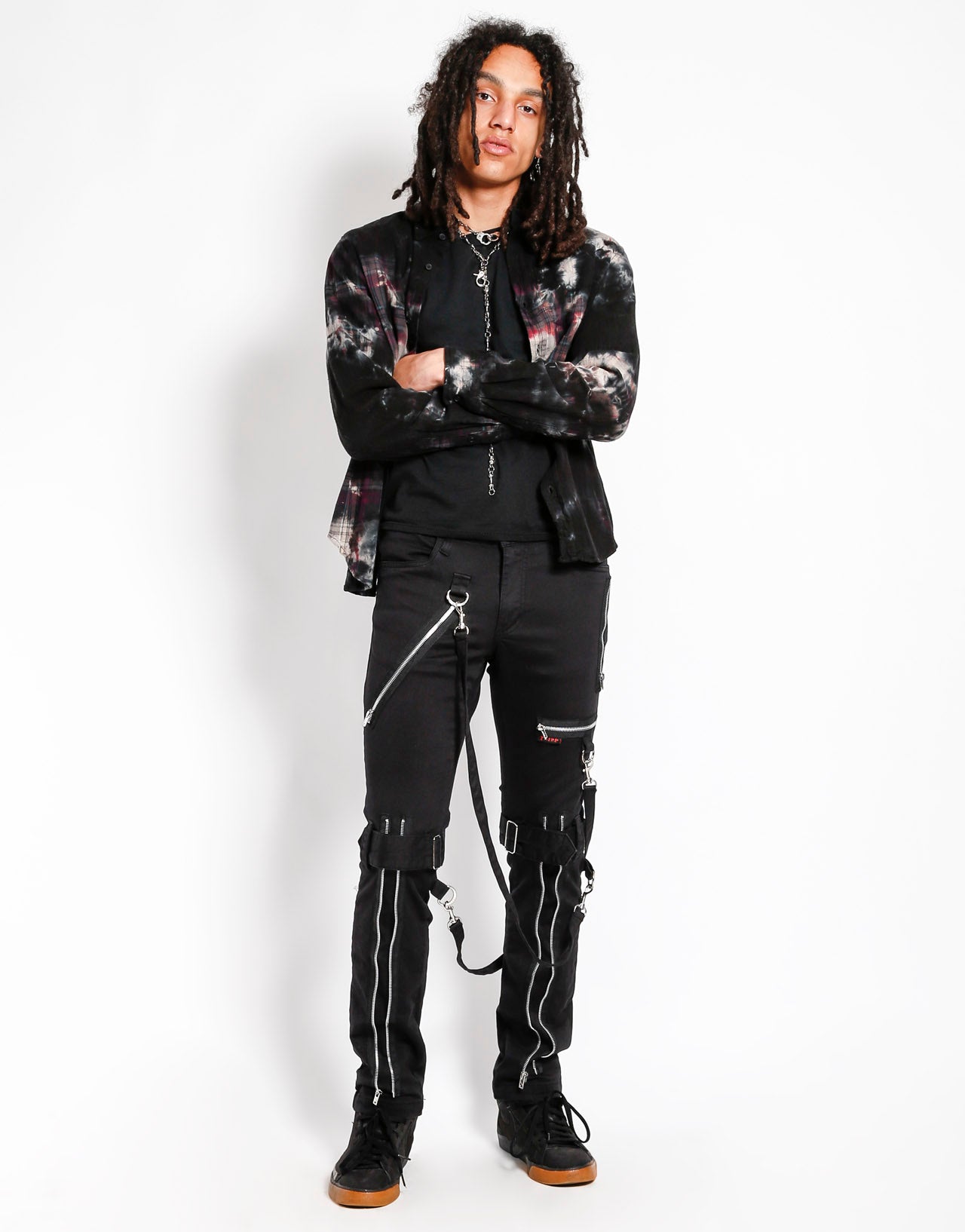 Tripp Nyc Black Bondage Pants – Posers Hollywood