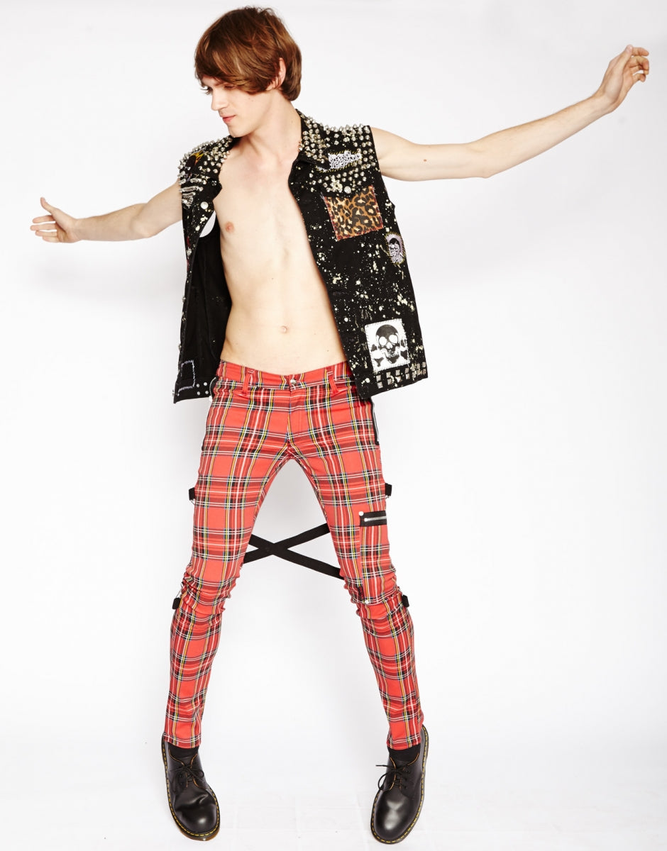 Tripp Nyc Red Plaid Chaos Pant – Posers Hollywood