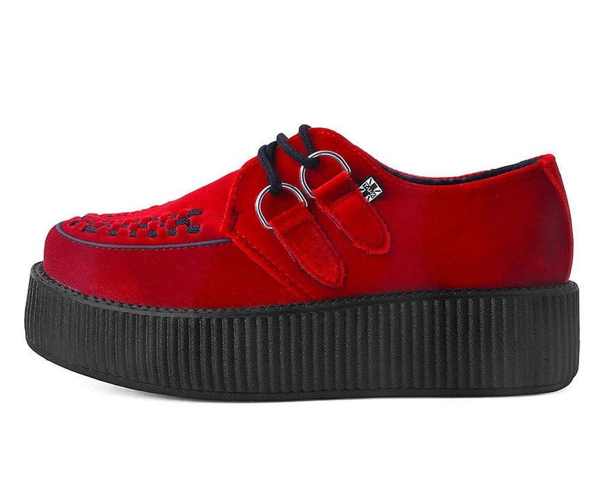 T.U.K RED VELVET VIVA MONDO CREEPER Posers Hollywood