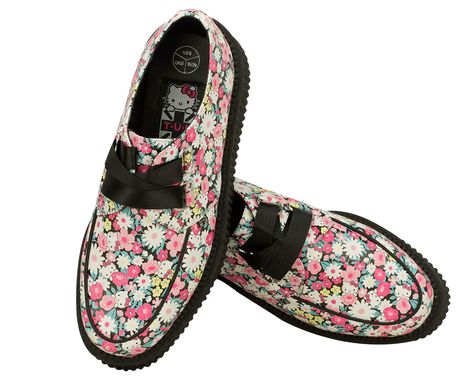 T.U.K HELLO KITTY FLORAL VIVA MONDO CREEPER