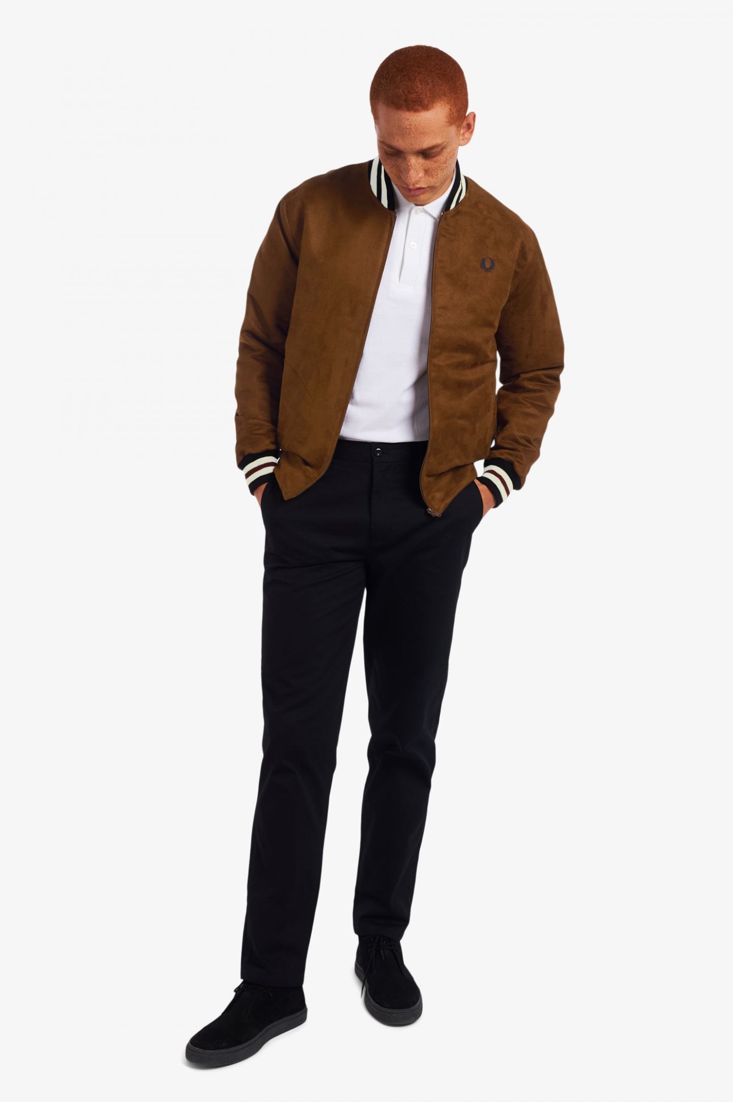 MIE Suedette Bomber Jacket