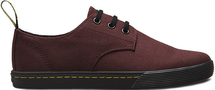 SANTANITA OLD OXBLOOD CANVAS SHOE