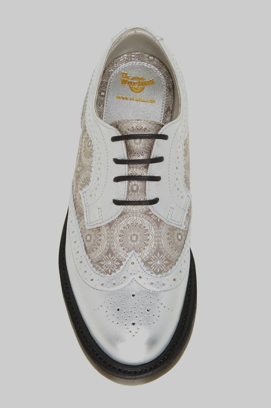 IRENE SILVER+LIGHT GREY ANILMORBIDO+BYZANTIUM SILK OXFORD MIE