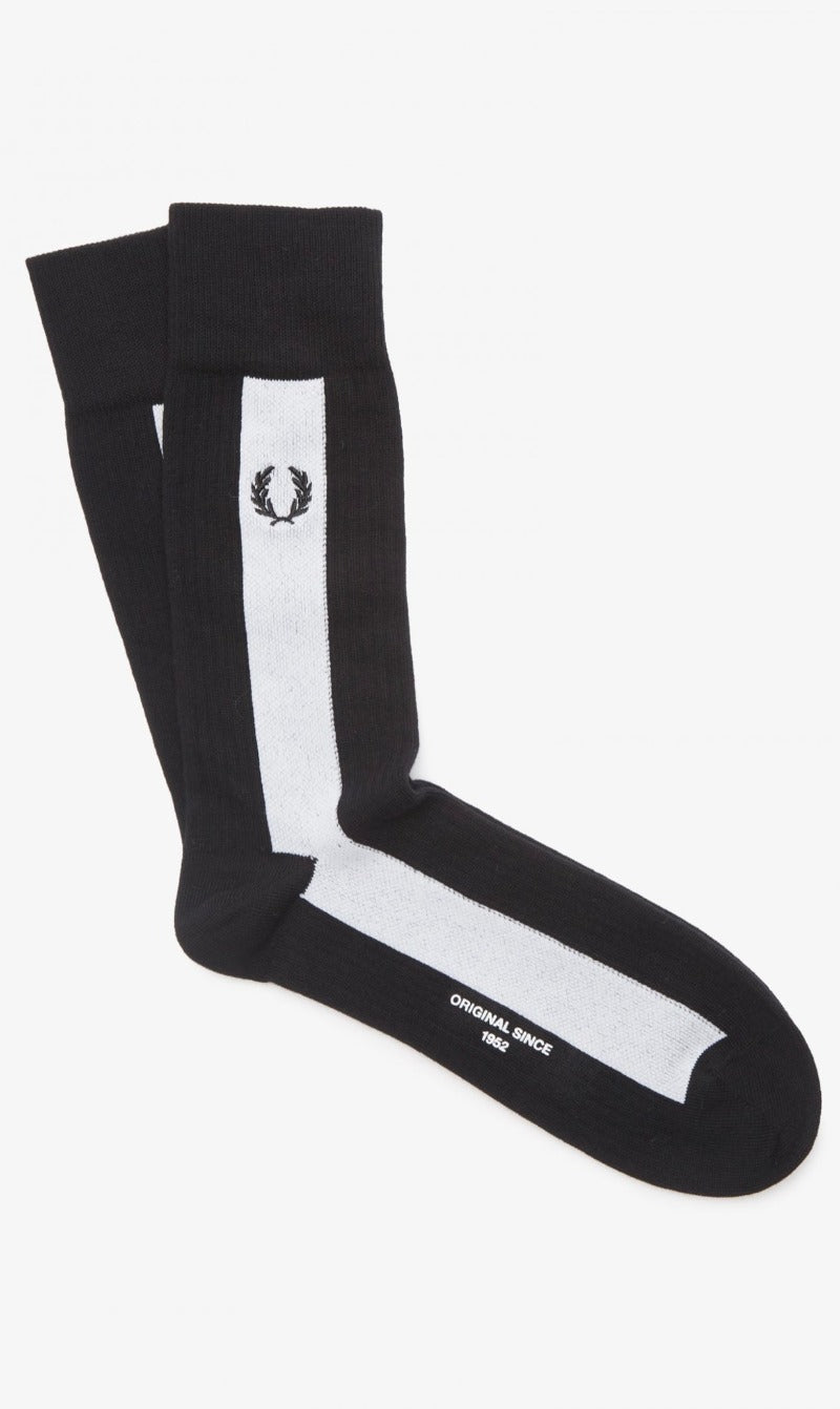 Fred Perry Pique Stripe Sock